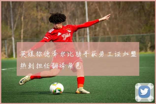 英媒称德泽尔比助手获劳工证加盟热刺担任翻译角色